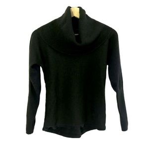 Nanette Lepore Wool Cowl Neck Pullover Sweater Long Sleeves Green Sz M